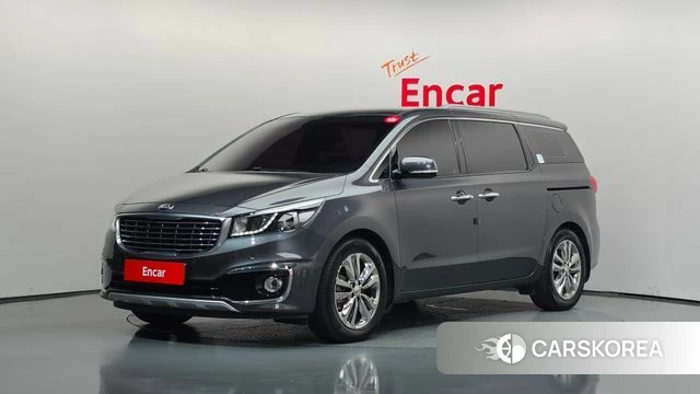 Kia All New Carnival 2018 Серый из Кореи