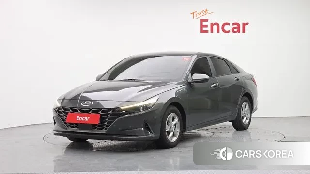 Hyundai Avante (CN7) 2021 Серый из Кореи