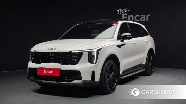 Kia The New Sorento 4th Generation 2024 Белый из Кореи