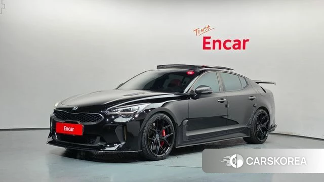 Kia Stinger 2019 Черный из Кореи