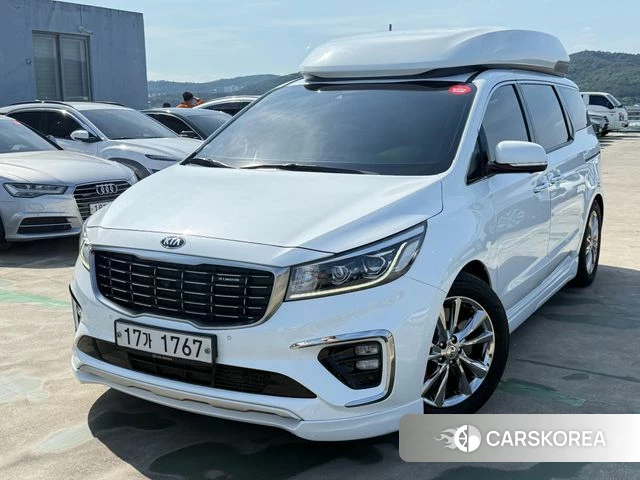Kia The New Carnival 2019 Белый из Кореи