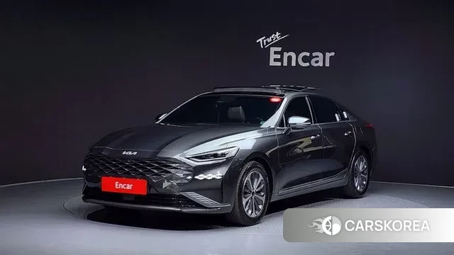 Kia K8 Hybrid 2024 Серый из Кореи