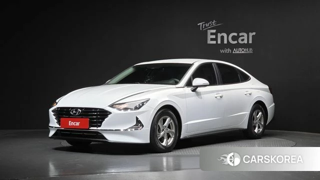 Hyundai Sonata (DN8) 2019 Белый из Кореи