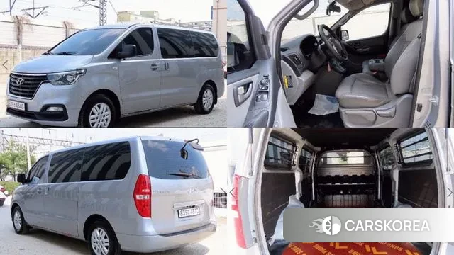 Hyundai The New Grand Starex 2018 Серый из Кореи