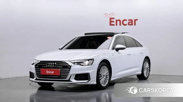 Audi A6 (C8) 2020 Белый из Кореи