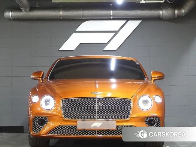 Bentley Continental GT 3rd Generation 2018 Оранжевый из Кореи