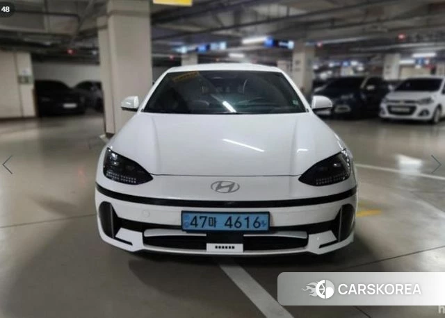 Hyundai Ionic 6 2022 Белый из Кореи