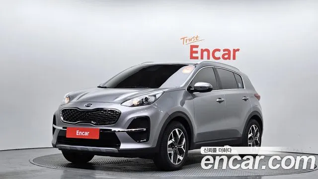 Kia Sportage The Bold 2021 Серебристо-серый из Кореи