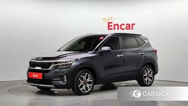 Kia Seltos 2020 Серый из Кореи