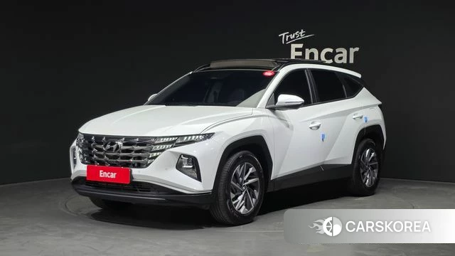 Hyundai Tucson (NX4) 2023 Белый из Кореи