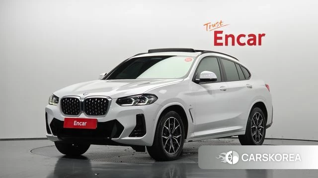 BMW X4 (G02) 2022 Белый из Кореи