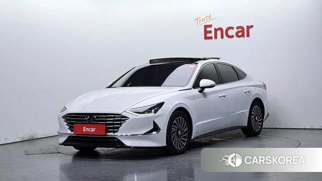 Hyundai Sonata Hybrid (DN8) 2022 Белый из Кореи