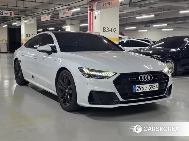 Audi A7 (4K) 2020 Белый из Кореи