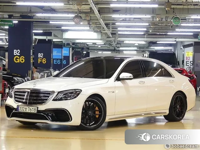 Mercedes-Benz S-Class W222 2020 Белый из Кореи