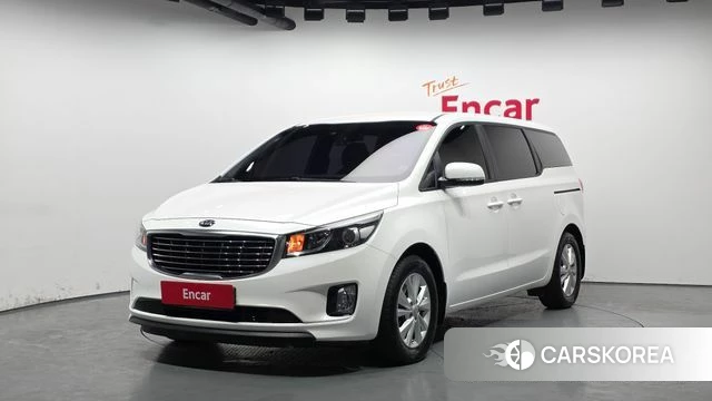 Kia All New Carnival 2018 Белый из Кореи