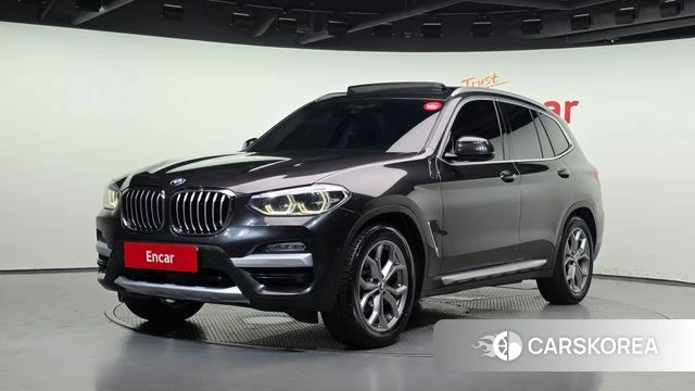 BMW X3 (G01) 2019 Черный из Кореи
