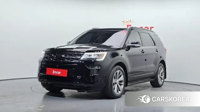 Ford Explorer 2018 Черный из Кореи
