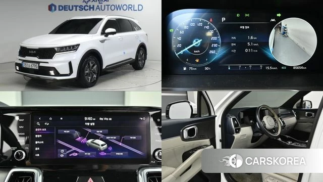 Kia Sorento 4th Generation 2023 Белый из Кореи