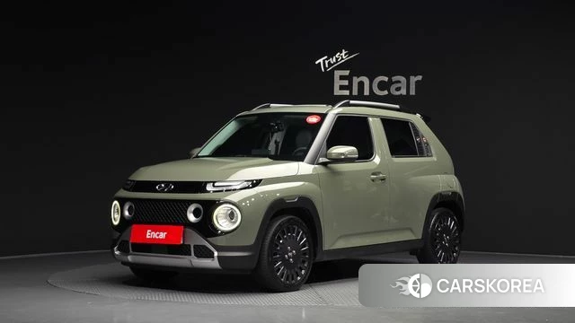 Hyundai Casper 2022 Темно-зеленый из Кореи