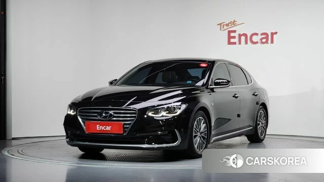 Hyundai Grandeur IG Hybrid 2018 Черный из Кореи