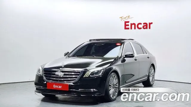 Mercedes-Benz S-Class W222 2019 Черный из Кореи