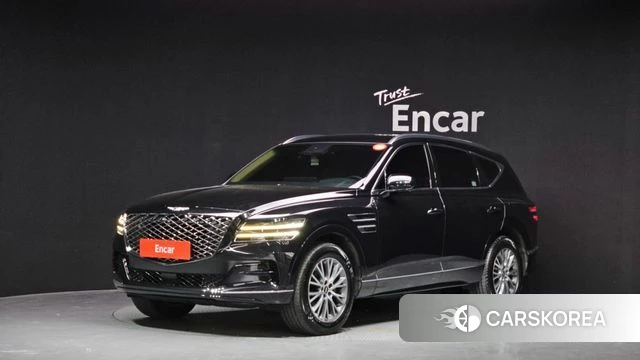 Genesis GV80 2022 Черный из Кореи