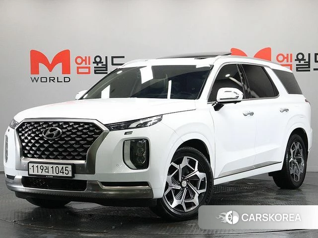 Hyundai Palisade 2022 Белый из Кореи