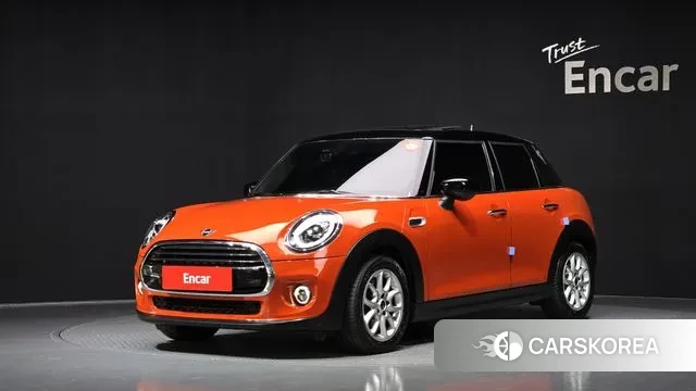 Mini Cooper 2020 Оранжевый из Кореи
