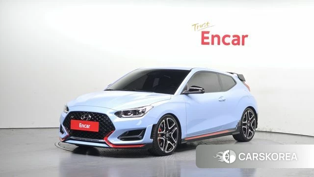 Hyundai Veloster (JS) 2021 Небесно-голубой из Кореи