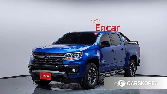 Chevrolet (GM Daewoo) Real New Colorado 2021 Синий из Кореи