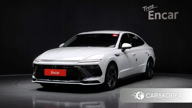 Hyundai Sonata D Edge Hybrid (DN8) 2024 Белый из Кореи