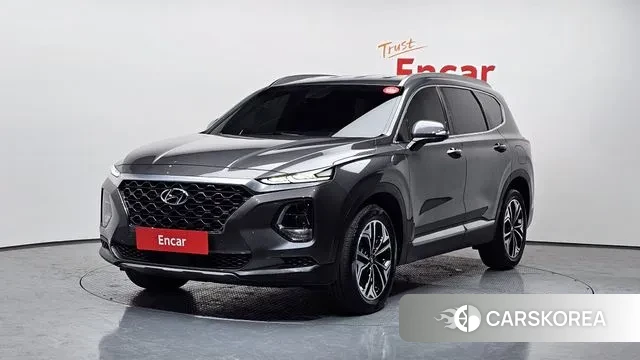 Hyundai Santa Fe TM 2019 Серый из Кореи