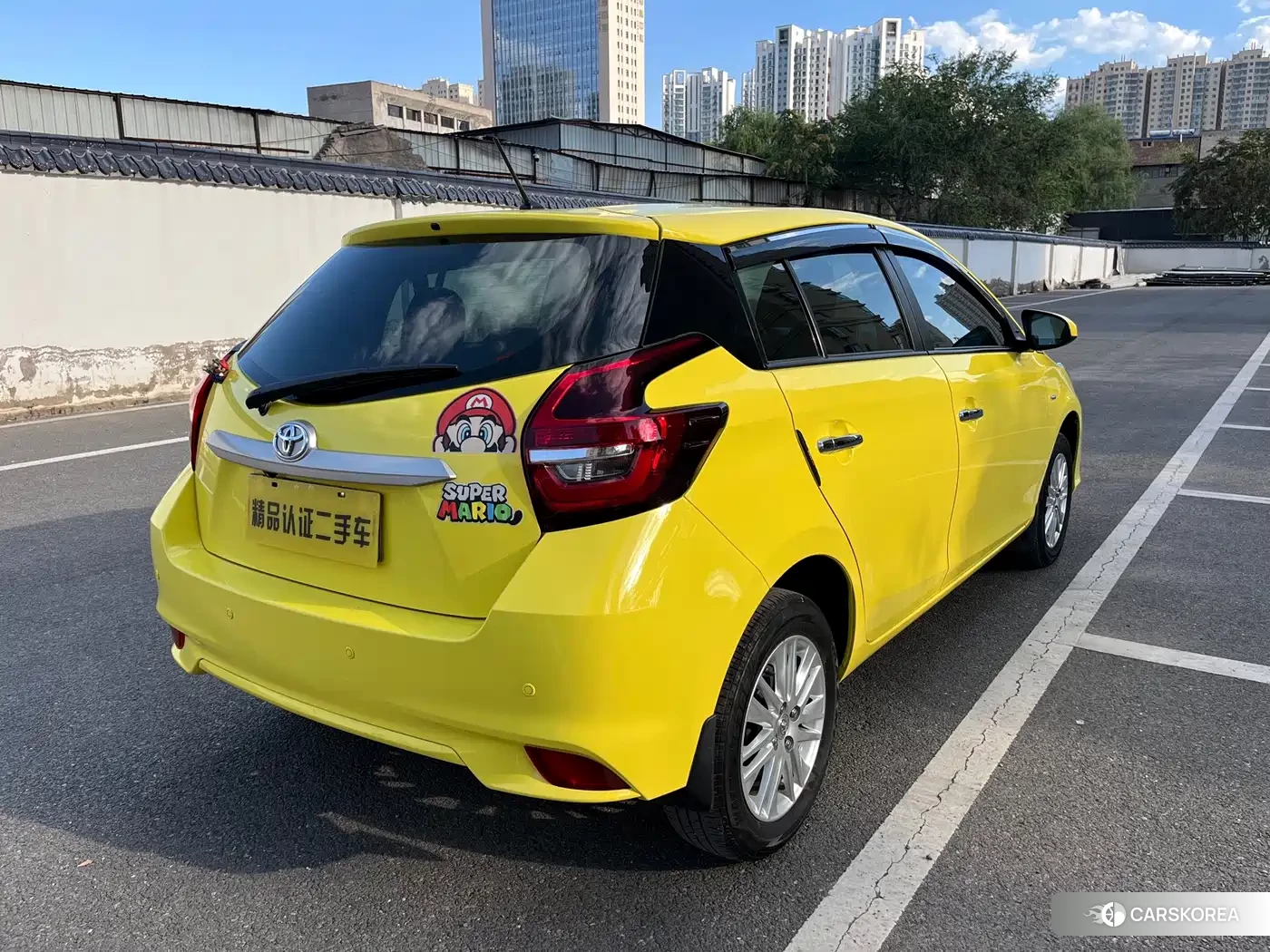 Toyota Vios 2023 Yellow/orange из Китая
