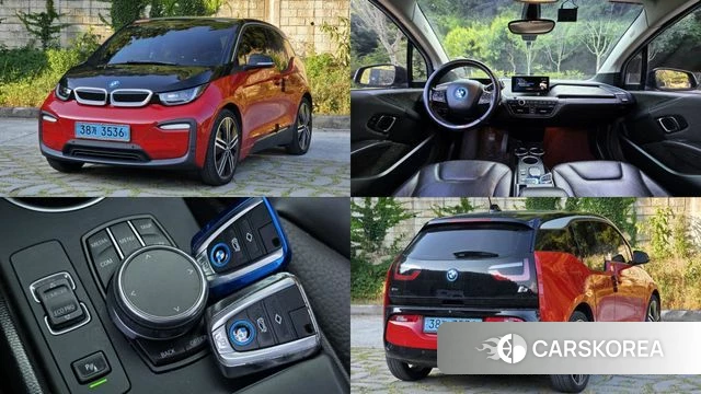 BMW i3 2018 Красный из Кореи