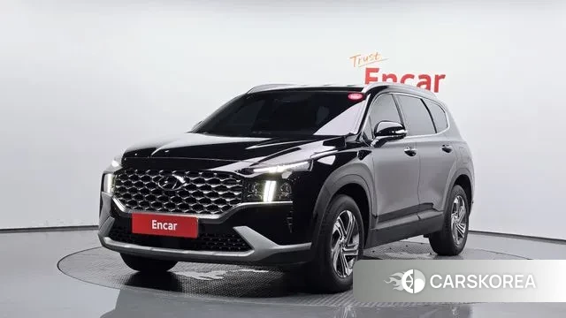 Hyundai The New Santa Fe 2023 Черный из Кореи