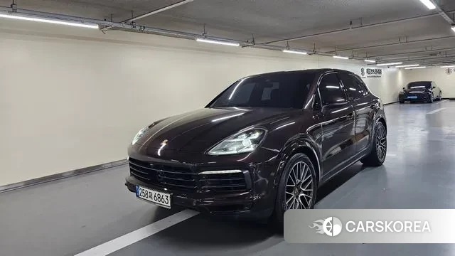 Porsche Cayenne (PO536) 2021 Коричневый из Кореи