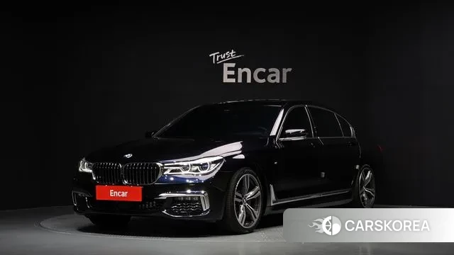 BMW 7 Series (G11) 2019 Черный из Кореи