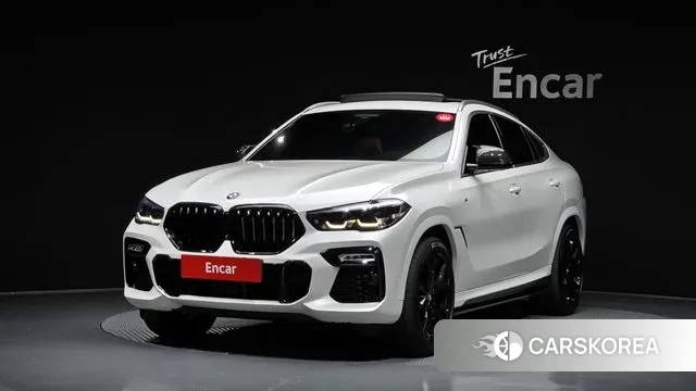 BMW X6 (G06) 2021 Белый из Кореи