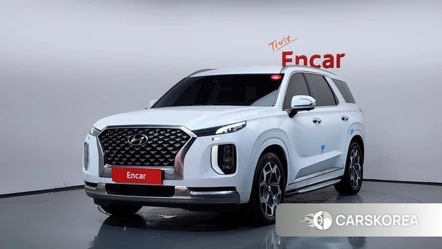 Hyundai Palisade 2021 Белый из Кореи