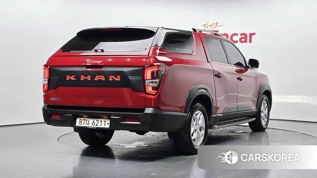 Ssangyong The New Rexton Sports Cannes 2021 Красный из Кореи