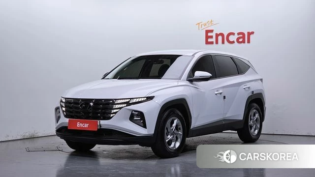 Hyundai Tucson (NX4) 2021 Белый из Кореи