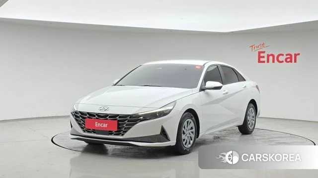 Hyundai Avante (CN7) 2020 Белый из Кореи