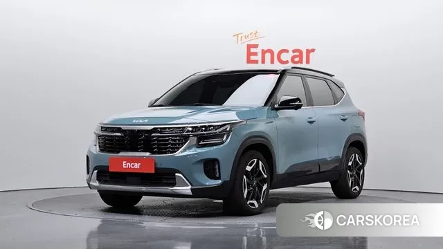 Kia The New Seltos 2023 Небесно-голубой из Кореи