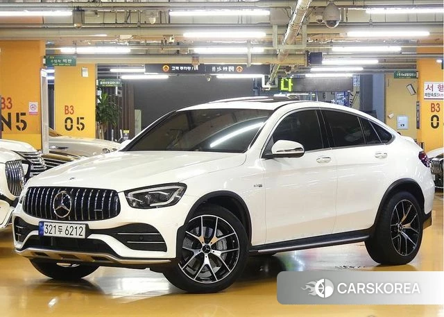Mercedes-Benz GLC-Class X253 2022 Белый из Кореи