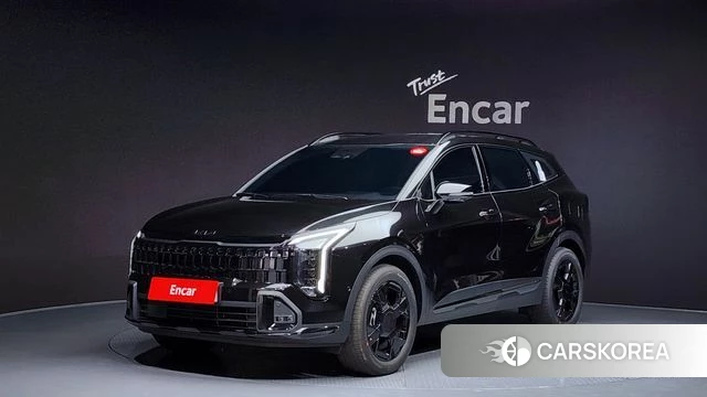 Kia The New Sportage 5th Generation Hybrid 2025 Черный из Кореи