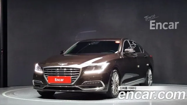 Genesis G80 2018 Коричневый из Кореи