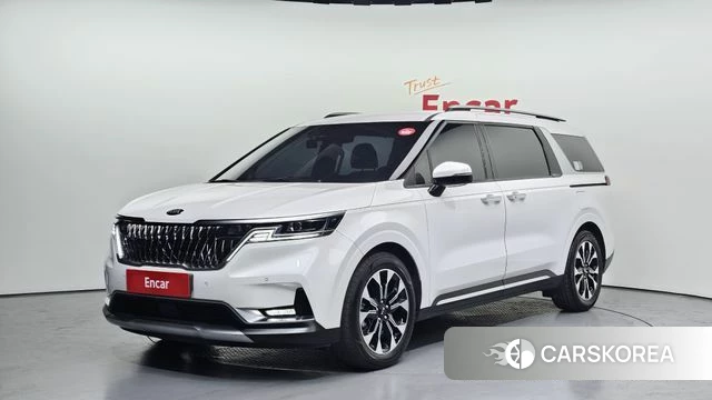 Kia Carnival 4th generation 2021 Белый из Кореи