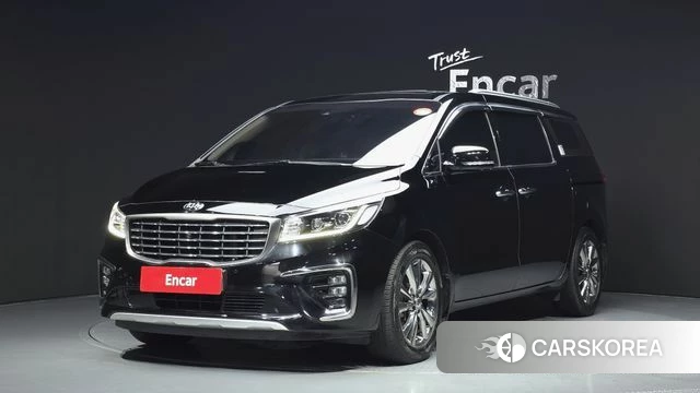 Kia The New Carnival 2019 Черный из Кореи