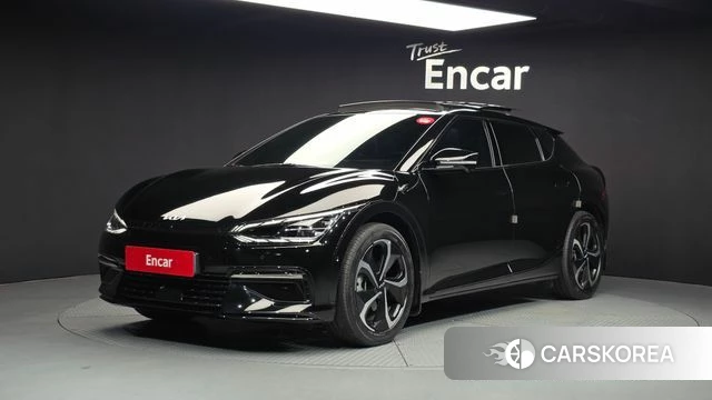 Kia EV6 2022 Черный из Кореи