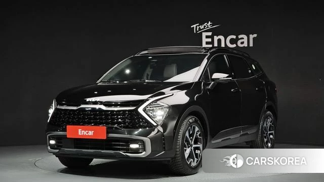 Kia Sportage 5th Generation Hybrid 2022 Черный из Кореи